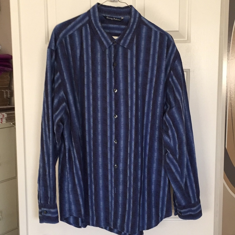 Tommy Bahama Long Sleeve Shirt, 100 % Cotton